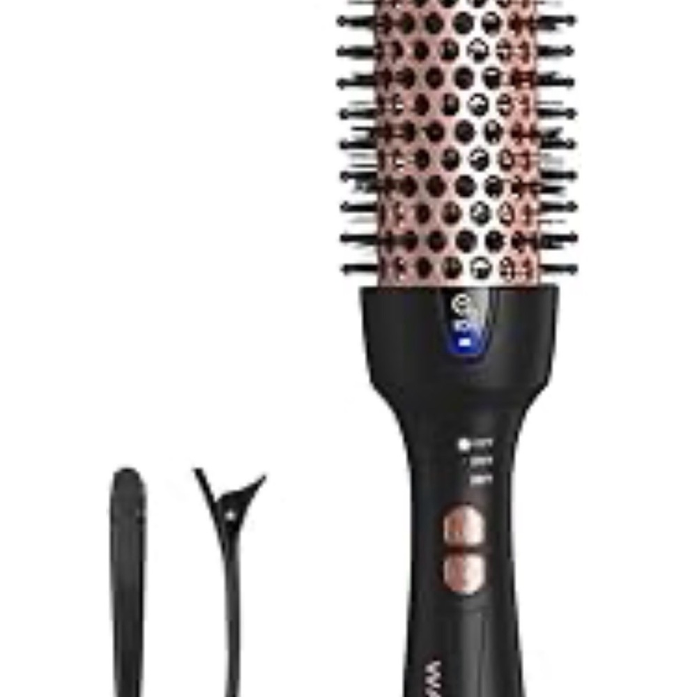 NWT Wavytalk 1.5” Thermal Brush Rose Gold Blowout Ionic Round Brush - Picture 11 of 15